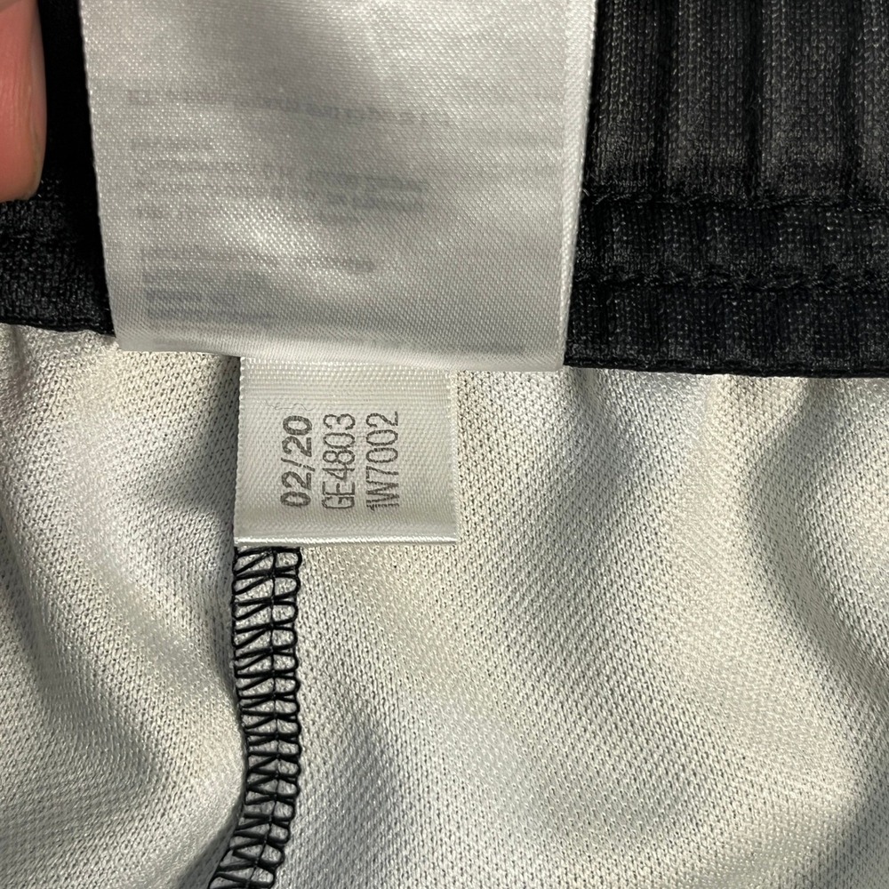Adidas Mens Tiro 19 Camo Training Pants Grey Black Joggers Mens Medium Zip Ankle - Picture 9 of 16